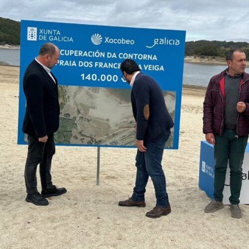 Turismo de Galicia contribúe a recuperar a Praia dos Franceses na Veiga