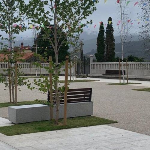 Mobilidade peonil na Igrexa de San Xoán de Barcela