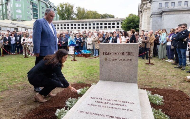 A Coruña homenaxea ao represaliado Francisco Miguel