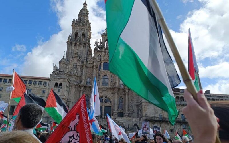 Galicia vólcase con Palestina