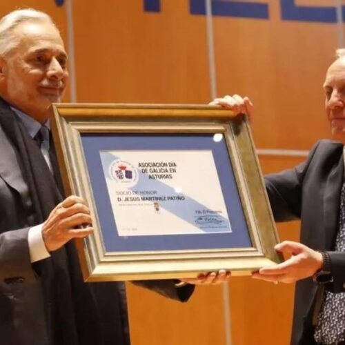 Jesús Martínez é distinguido pola Asociación Galicia en Asturias