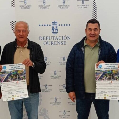 VIII andaina solidaria no Concello da Peroxa