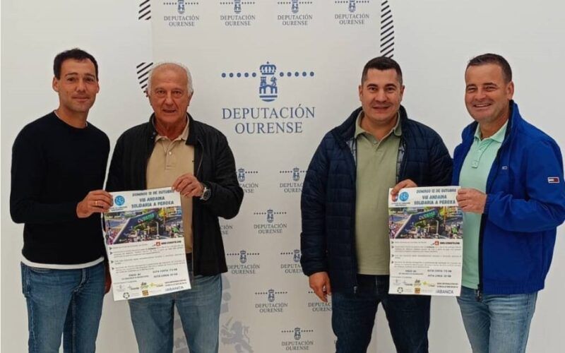 VIII andaina solidaria no Concello da Peroxa