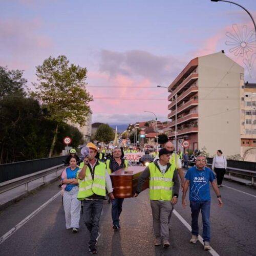 A Plataforma N-120 en Ponteareas anuncia a “resolución definitiva” das súas reivindicacións