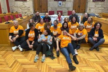 Unha “longa noite” pedindo polos seus dereitos laborais