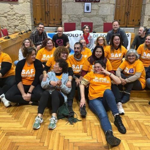 Unha “longa noite” pedindo polos seus dereitos laborais