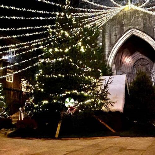 A Catedral será a imaxe da postal de Nadal de Tui