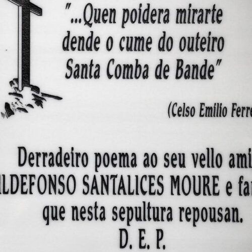 A lingua e a memoria reencontráronse en Bande