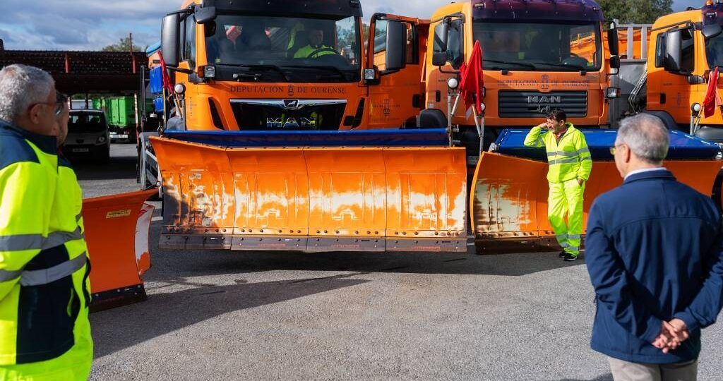 A Deputación de Ourense activa o Plan de Vialidade Invernal
