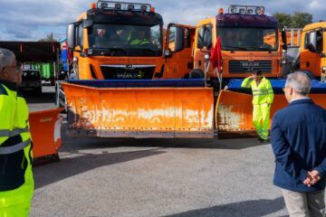 A Deputación de Ourense activa o Plan de Vialidade Invernal