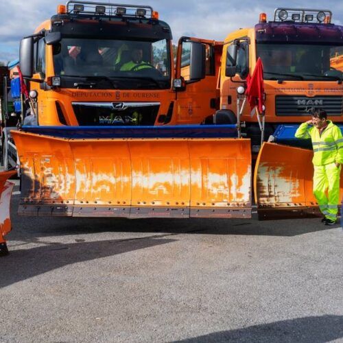 A Deputación de Ourense activa o Plan de Vialidade Invernal