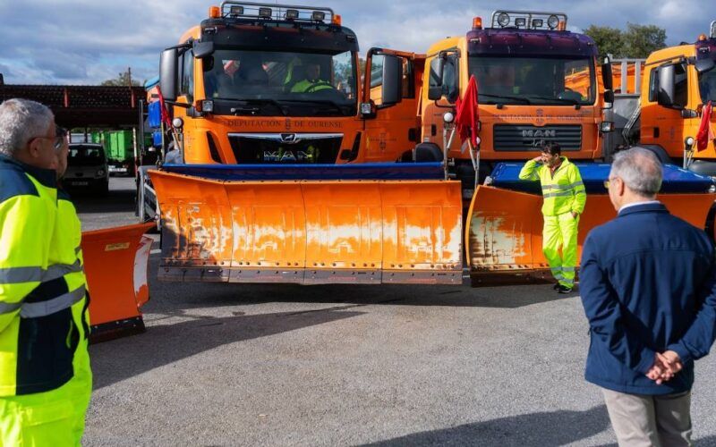 A Deputación de Ourense activa o Plan de Vialidade Invernal