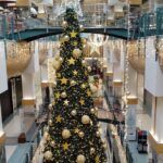 Pista de xeo no Centro Comercial Ponte Vella en Ourense