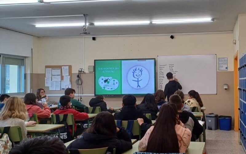 A mocidade galega se expresa “polo Mundo que Queremos”