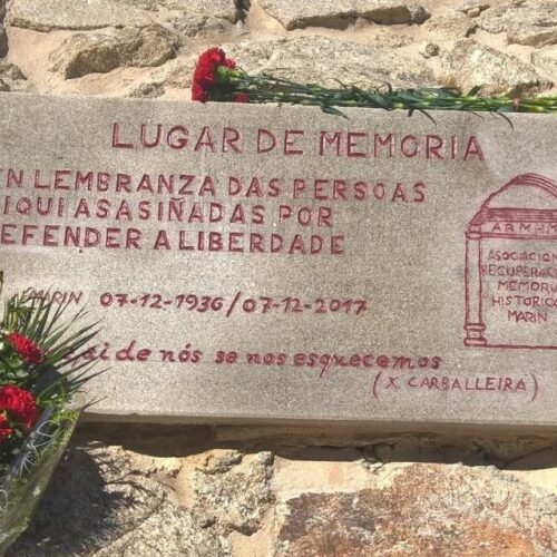 Marín lembrará aos fusilados de 1936