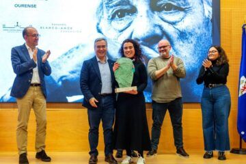 O Presidente da Deputación de Ourense Luís Menor reivindica a “herdanza cultural ” de Eduardo Blanco Amor