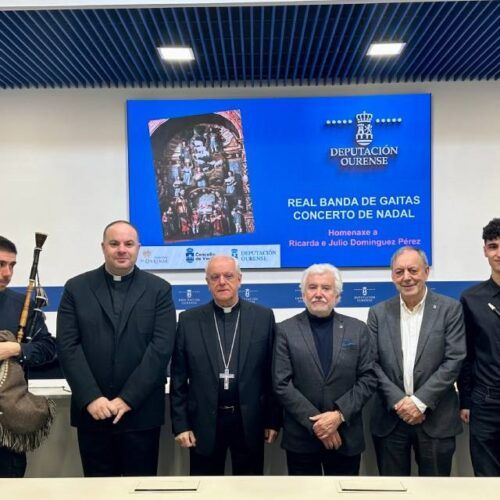 A Real Banda de Gaitas ofrecerá o concerto de Nadal en Verín