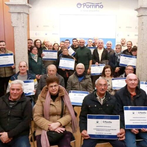 22 comunidades de augas foron beneficiadas con subvencións no Porriño