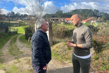 A licitación a pavimentación en parroquias do Porriño