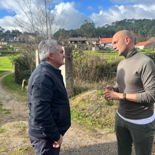 A licitación a pavimentación en parroquias do Porriño