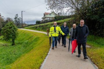 Tui recupera a senda do río Caselas