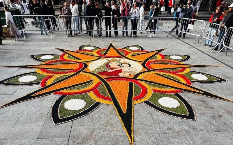 O Corpus, emblema do primeiro museo ao aire libre en Ponteareas