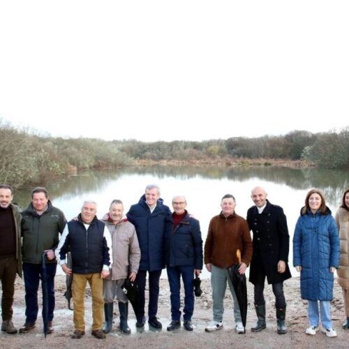 A Xunta de Galicia e o Concello do Porriño avanzan na recuperación dos humidais das Gándaras do Budiño