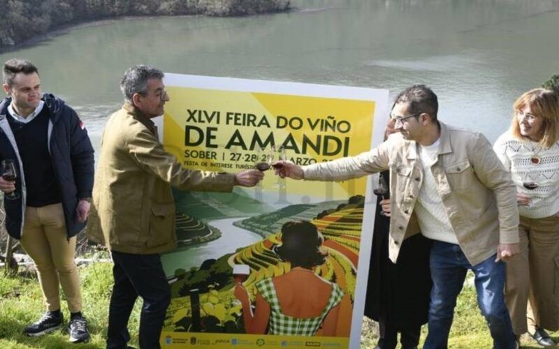 Sober celebra a Feira do Viño de Amandi do 27 ao 29 de marzo