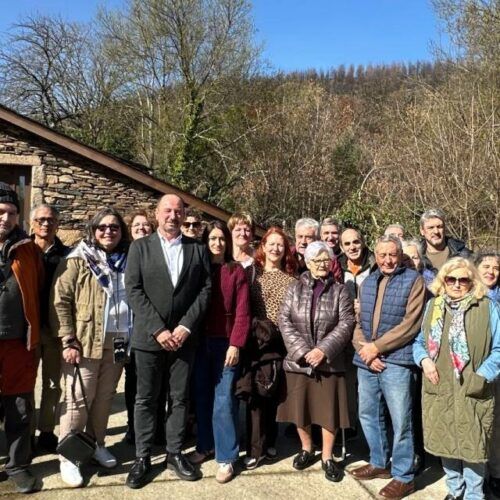 Xosé Merelles enxalza os traballos que valoran os recursos turísticos de Valdeorras