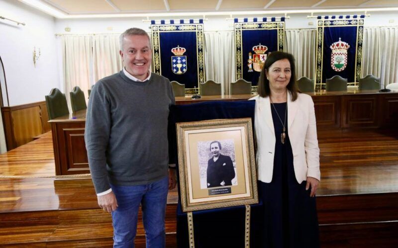 Homenaxe a Maruja Gómez, a primeira alcaldesa da Cañiza