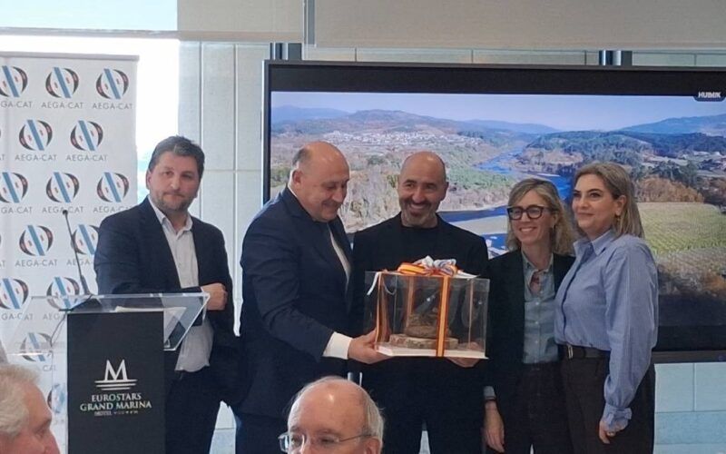 “Arbo, Vila da Lamprea” presentouse en Barcelona