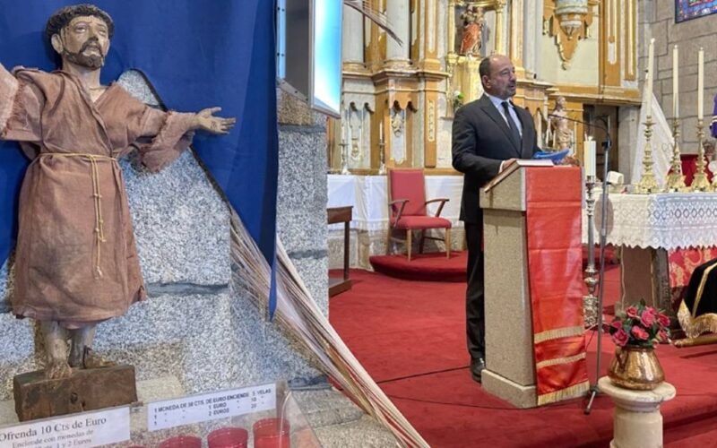 Xosé Merelles anima a vivir a Semana Santa en Castro Caldelas