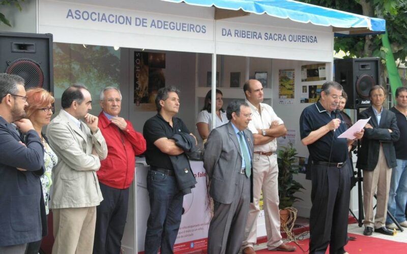 A Deputación impulsará a Feira do Viño da Ribeira Sacra ourensá