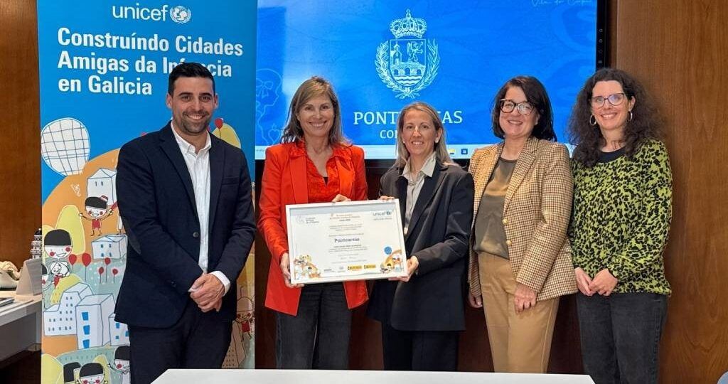 UNICEF reafirma a Ponteareas como Cidade Amiga da Infancia