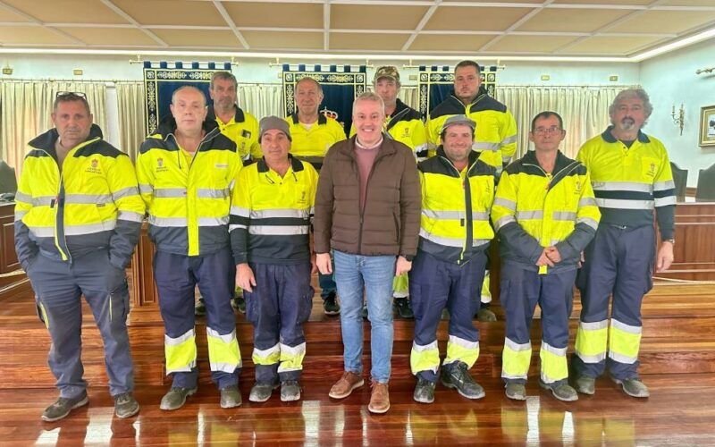 A Cañiza conta con nova Brigada de Obras e Servizos