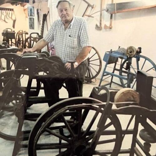 O museo das rodas de afiar de Florencio de Arboiro está no esquecemento