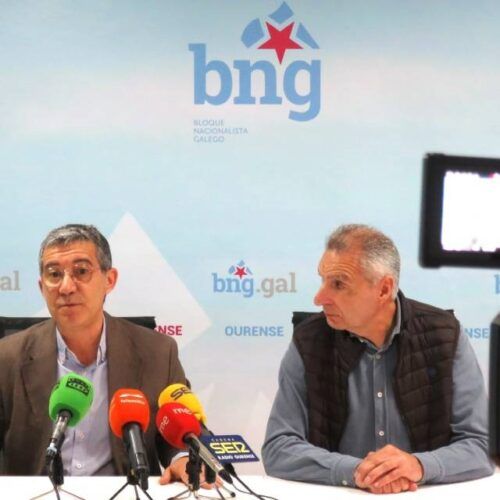 O BNG denuncia a paralización do novo edificio da Xunta en Ourense