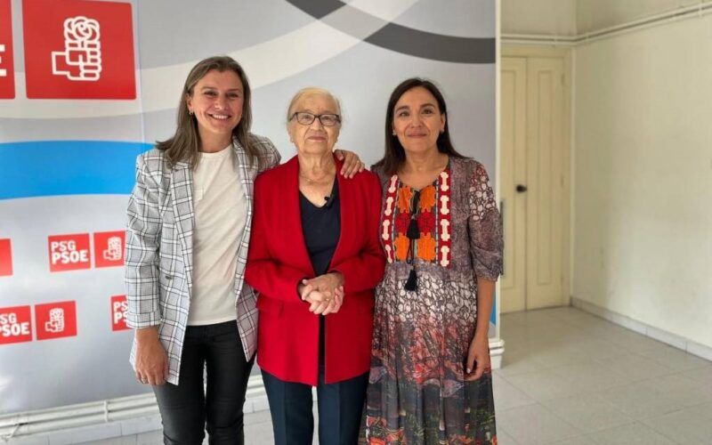 O PSdeG de Ourense, satisfeito pola entrega da Medalla do Parlamento á socialista María Antonia Yañez