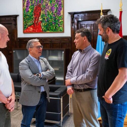 A Deputación destaca o traballo da Unión Deportiva Ourense e o impulso ao fútbol base da provincia