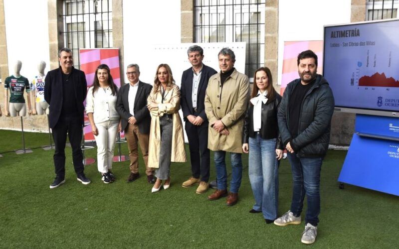 A Deputación de Ourense impulsa a proxección internacional da provincia a través de “La Vuelta Femenina”