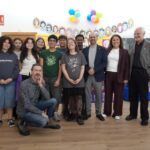 Begoña Caamaño volve ao seu instituto