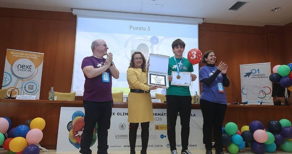 O redondelán David Lago, medalla de ouro na “Olimpíada Informática Galega”