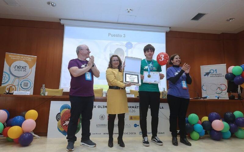 O redondelán David Lago, medalla de ouro na “Olimpíada Informática Galega”