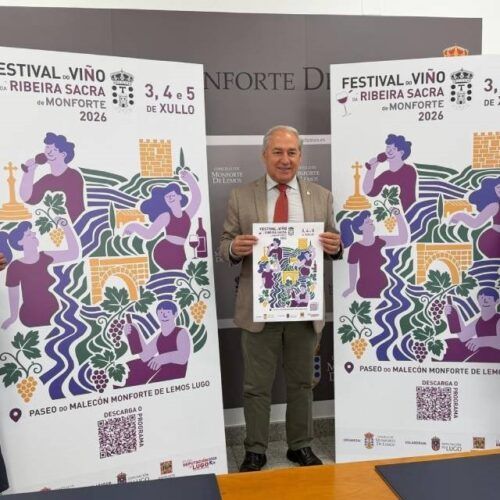 José Tomé presenta a 8ª edición do Festival do Viño da Ribeira Sacra de Monforte