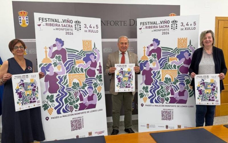 José Tomé presenta a 8ª edición do Festival do Viño da Ribeira Sacra de Monforte