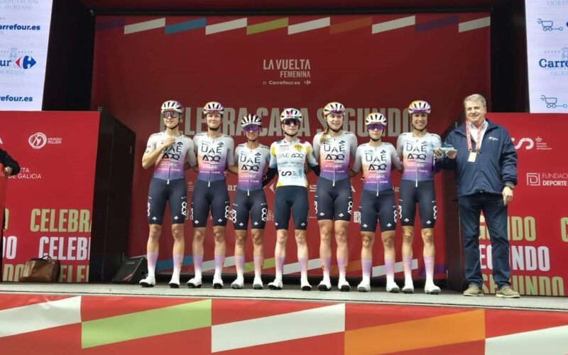 “La Vuelta Femenina” desde Lobios a San Cibrao das Viñas