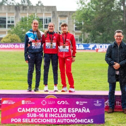Campionatos de España de Atletismo Sub-16 e Inclusivo por seleccións autonómicas