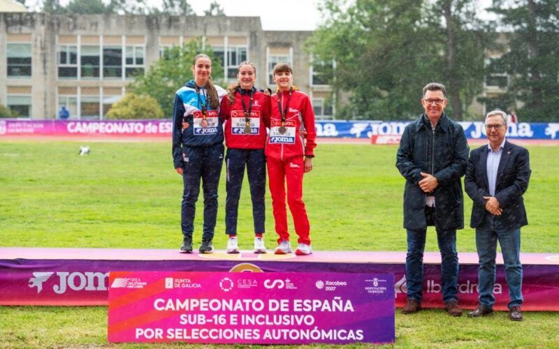 Campionatos de España de Atletismo Sub-16 e Inclusivo por seleccións autonómicas