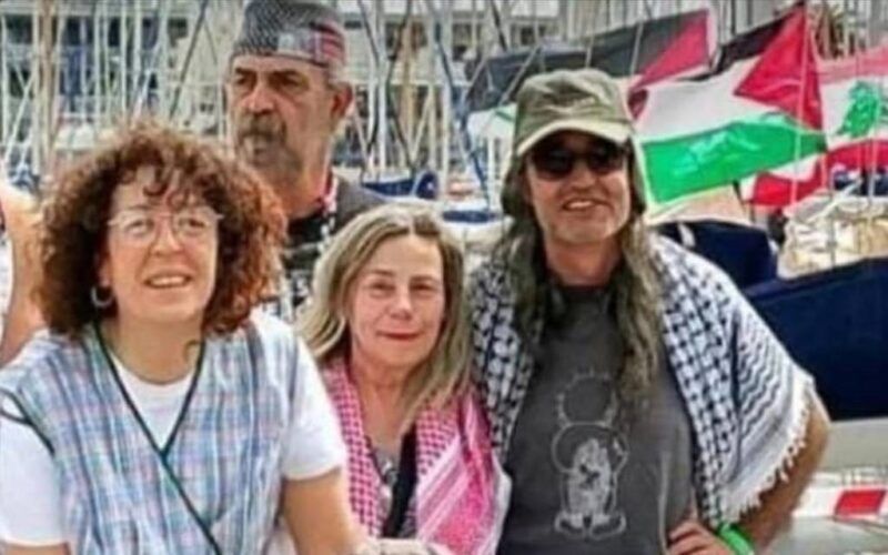 Detido por Israel activista ponteareán da Flotilla Global Sumud Gaza