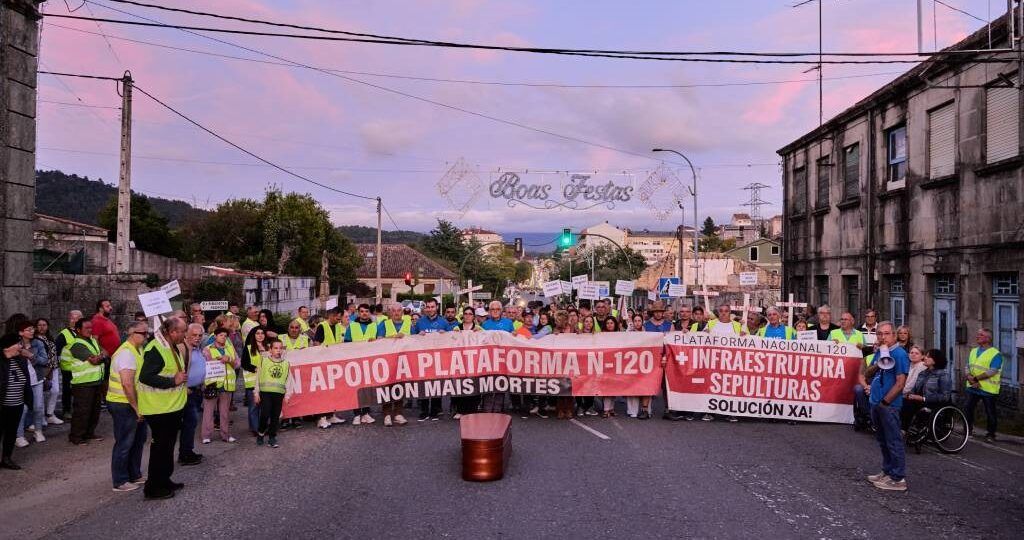 Plataforma da N-120 esixe reunión “urxente” co goberno estatal